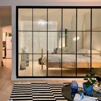 Decorative Glass Partition