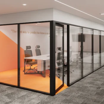 Double Glazed Glass Partition