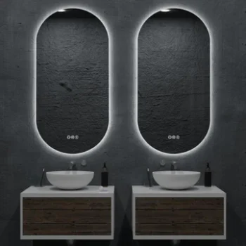 Orvis Oval LED Bathroom Mirror