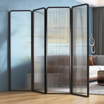 Folding Glass Partition