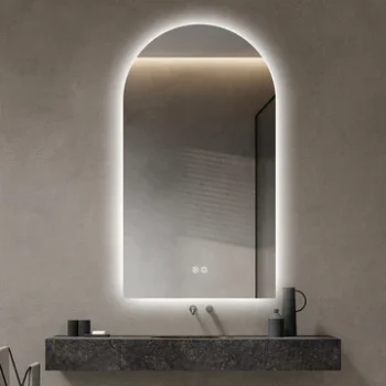 Lunara Frameless Arched LED Mirror