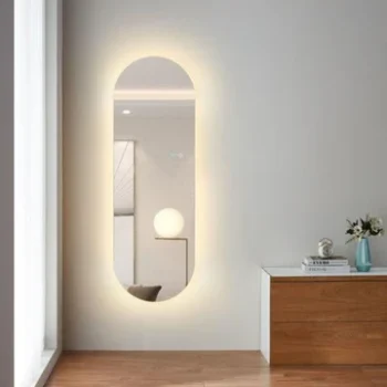 Odessa Pill Shaped LED Mirror