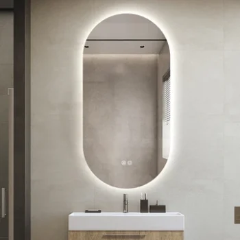 Orin Oval Frameless LED Mirror