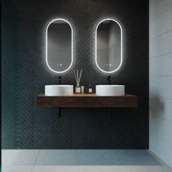Gatsby Backlit Bathroom Mirror