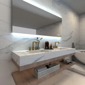 Bathroom Mirror - Optional Bluetooth Audio