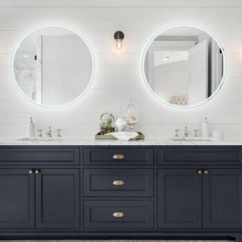 Sphere Backlit Bathroom Mirror