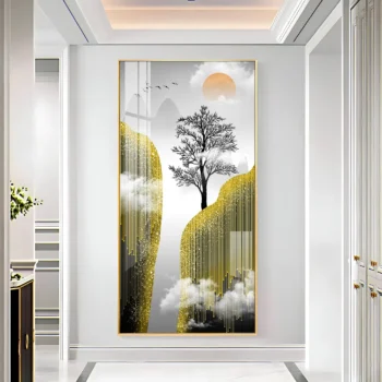 Crystal Glass Wall Panel