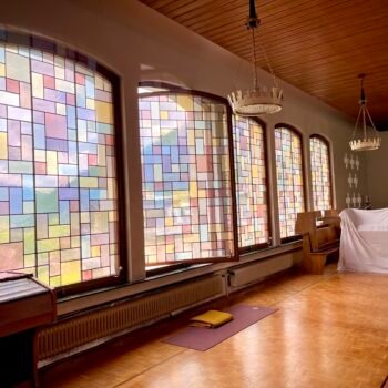 Stained Glass Wall Panel