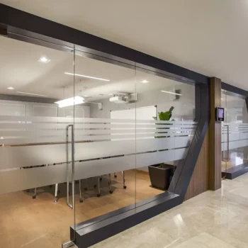Office Glass Cabin Partition